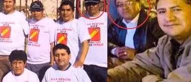 Ricardo Romero Calderón, jefe del Departamento de Investigación Contra la Criminalidad Organizada en Huancayo junto a Vladimir Cerrón y Eduardo Reyes Salguerán. Policía encargado de capturar a "Los Dinámicos del Centro" es amigo y promoción de Vladimir Cerrón