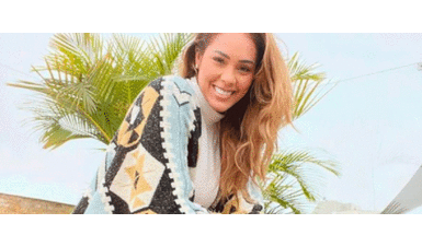 La modelo Karen Schwarz Karen Schwarz acapara las miradas con impactante cambio de look