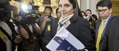 Patricia Juárez se pronunció sobre la cuestión de confianza. Fuerza Popular esperará la exposición de Mirtha Vásquez para decidir voto de confianza