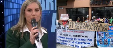 Maricarmen Alva no recibe a comedores populares, pero asiste a programa de 'Chibolín' Maricarmen Alva no recibe a comedores populares, pero asiste a programa de 'Chibolín'