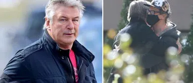 Alec Baldwin tiene emotivo encuentro con el marido e hijo de Halyna Hutchins, la directora de fotografía a quien mató accidentalmente Alec Baldwin tiene emotivo encuentro con el marido e hijo de Halyna Hutchins, la directora de fotografía a quien mató accidentalmente