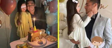 El futbolista dedicó unas emotivas palabras a su hija en su onomástico número 4. Rodrigo Cuba deja en claro que solo le importa su hija: "Mi vida es hermosa porque existes tú"