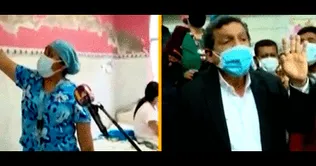 Personal médico del hospital de Ate le piden al ministro Hernando Cevallos traslado al nuevo nosocomio Hernando Cevallos es blanco de ataques en hospital de Ate: “Si no hay solución, cambio de ministro” | VIDEO