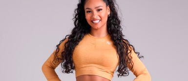 Ximena Peralta y vestido dorada Ximena Peralta se apodera de la noche con brillante minivestido en fiesta de Jefferson Farfán