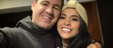 Maricarmen Marín posa con su novio y su pancita de embarazo Maricarmen Marín enternece al mostrar su pancita de embarazo junto a su novio