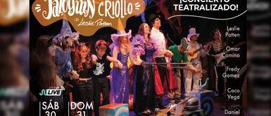 Criollismo embrujado en el gran JALOGÜÍN CRIOLLO: Criollismo embrujado en el gran JALOGÜÍN CRIOLLO: un concierto teatralizado nunca antes visto