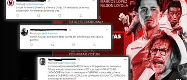 Redes explotan tras lista de convocados de la selección peruana de fútbol Redes explotan tras lista de convocados de la selección peruana de fútbol