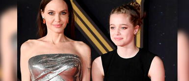 Angelina Jolie y vestido Shiloh Jolie Pitt se roba el show con vestido tropical que Angelina Jolie estrenó primero