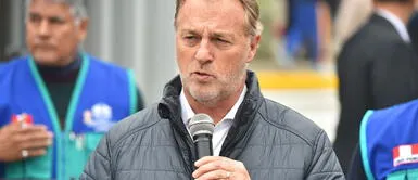 Jorge Muñoz sobre solicitud de vacancia: “Hay todo un plan atrás y se busca desestabilizar” Jorge Muñoz sobre solicitud de vacancia: “Hay todo un plan atrás y se busca desestabilizar”