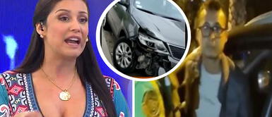 Karla Tarazona tras sufrir accidente en su vehículo Karla Tarazona tras sufrir accidente en su vehículo: “El susto a mis hijos nadie se lo va a quitar