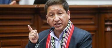 Guido Bellido se pronunció sobre el voto de confianza. Bellido aseguró que voto de confianza de bancada Perú Libre será a conciencia de cada integrante