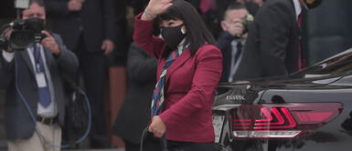 Mirtha Vásquez, titular de la Presidencia del Consejo de Ministros. Con 68 votos a favor Congreso otorgó confianza al Gabinete Ministerial presidido por Mirtha Vásquez