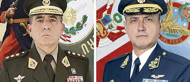 Nuevos cargos. Comandante general del Ejército, Walter Córdova Alemán, y comandante general de la FAP, teniente general Alfonso Artadi Saletti. ¡Problemas en el Ejército y FAP por ascensos! Relevan a comandantes y se generan discrepancias