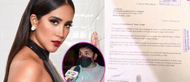 Melissa Paredes manda carta notarial a su exnana Melissa Paredes envía carta notarial a exnana: "Si continúa, la demandaré por difamación"
