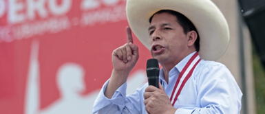 Presidente Castillo asegura que muchos culpan la subida precios es porque un campesino llegó a gobernar. Pedro Castillo: "Cada vez que nos dirigimos al pueblo nos culpan de la subida de precios"