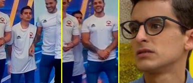 Cibernautas cuestionaron el comportamiento del chico reality contra el actor. Usuarios critican a Mario Irivarren por empujar a 'Fideito' EN VIVO en la Teletón 2021