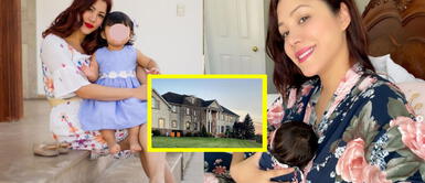 La modelo sorprendió con inédita imagen tras vivir en Estados Unidos. Lesly Castillo luce lujosa casa en EE.UU. y usuaria la respalda: "El que tiene que presuma"