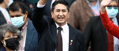 Vladimir Cerrón, fundador de Perú Libre. Vladimir Cerrón respaldó elecciones presidenciales en Nicaragua