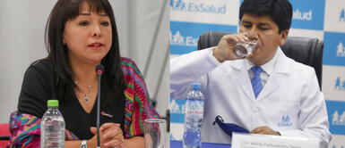 Mirtha Vásquez pidió evaluar permanencia de Mario Carhuapoma en EsSalud por cuestionamientos Mirtha Vásquez pidió evaluar permanencia de Mario Carhuapoma en EsSalud por cuestionamientos