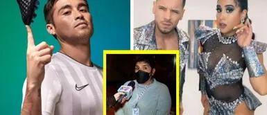 Difunden inédita imagen del futbolista viendo 'Amor y fuego'. 'Gato' Cuba es captado viendo 'Amor y fuego' cuando su nana habló de Melissa Paredes y el bailarín en su casa