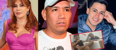 Magaly muestra video de Peter Fajardo dando muestras de afecto a Elías Montalvo y pide aclaración Magaly muestra video de Peter Fajardo dando muestras de afecto a Elías Montalvo y pide aclaración