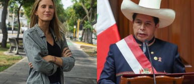 Adriana Tudela afirma que las decisiones de Pedro Castillo son cuestionables. Adriana Tudela advirtió que renuncia de Ayala no libera de responsabilidad a presidente Castillo
