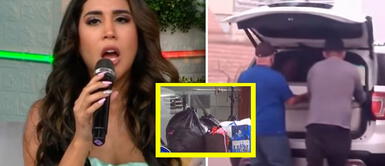 El padre de la modelo se presentó en el inmueble donde convivía con su esposo. Papá de Melissa Paredes recogió los objetos personales de su hija donde convivía con Rodrigo Cuba