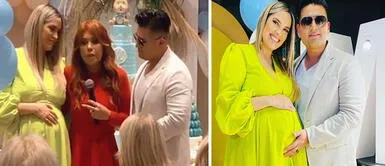 Magaly asombra con lujoso regalo para bebé de Deyvis Orosco y Cassandra en Baby Shower Magaly asombra con lujoso regalo para bebé de Deyvis Orosco y Cassandra en Baby Shower