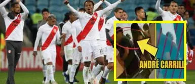 El futbolista fue registrado participando en una fiesta previo a Perú vs. Bolivia. André Carrillo es captado en fiesta previo al duelo Perú vs. Bolivia por las eliminatorias
