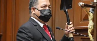 Darwin Espinoza sobre la vacancia: "Creo que no debemos llegar a esos extremos". Foto: Facebook / Darwin Espinoza FF.AA.: Acción Popular estaría en contra de la vacancia por escándalo de ascensos