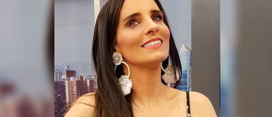 Laura Borlini y enterizo a rayas Laura Borlini confirma el apogeo del 'print' a rayas con mágico enterizo que estiliza figura