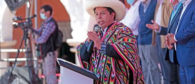 Pedro Castillo: Han pasado 100 días de mi Gobierno ¿He quitado casa o ahorros a alguien? Pedro Castillo: "Han pasado 100 días de mi Gobierno ¿He quitado casa o ahorros a alguien?"