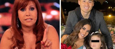 Magaly se enfurece y le envía mensaje a Melissa y Rodrigo Cuba Magaly enfurece y le envía mensaje a Melissa y Rodrigo Cuba: “La que va a salir perdiendo es la niña”