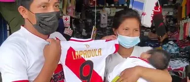Hincha peruano registra a su hijo recién nacido con el nombre de 'Lapadula' Pareja nombra a su hijo recién nacido "Lapadula" y se vuelve la sensación en San Martín