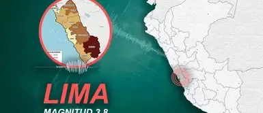 Lima sintió un fuerte temblor. Temblor de magnitud 3.8 se sintió esta noche en Cañete