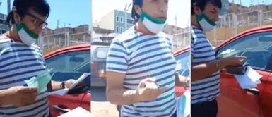 Moquegua: Sujeto discrimina a policía durante intervención y señala que él tiene clase Sujeto discrimina a policía: “Yo soy de Lima, soy pituco, tengo clase, tengo nivel”