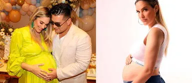 Cassandra Sánchez y Deyvis Orozco están emocionados con la llegada del ‘Bomboncito’. Cassandra Sánchez muestra el cariño que tiene su perrito con su hijo Milán | FOTO