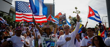 Los cubanos saldrán a las calles para protestar contra el régimen del país de Miguel Díaz-Canel. Cubanos planean protestar hoy contra el régimen de Miguel Díaz-Canel