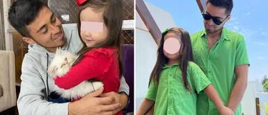 El futbolista conmovió a sus fans con inédita imagen. "Que suerte que estés junto a mi": Rodrigo Cuba publica tierna imagen junto a su hija