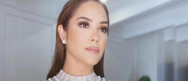 Karen Schwarz Karen Schwarz lleva la elegancia en bello outfit de temporada en color rojo