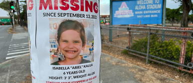 Isabella Kalua fue reportada como desaparecida pero el caso tomó un giro inesperado. Caso Kalua: Niña de 6 años era torturada por sus padres adoptivos