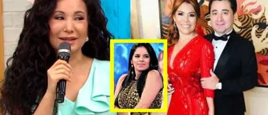 La conductora de 'América hoy' sorprendió con su comentario en TV. Janet se burla de Magaly EN VIVO: “Le lloraba a su actual esposo cuando Giuliana nadaba en su piscina”