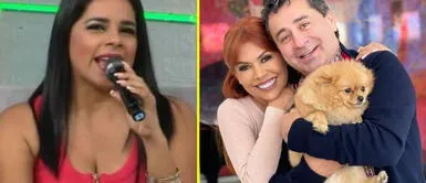 La conductora reapareció junto a su esposo en su red social. Magaly se luce con su esposo tras declaración de Giuliana: “A 22 días de nuestras bodas de madera”