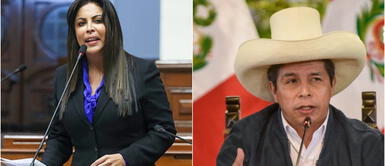 Patricia Chirinos pide a Pleno del Congreso recolectar firmas para una moción de vacancia presidencial contra Pedro Castillo. Patricia Chirinos pide a Pleno del Congreso presentar moción de vacancia contra Pedro Castillo
