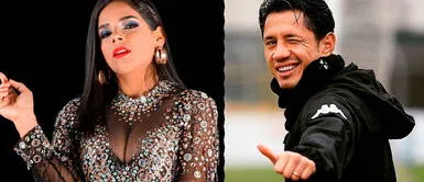 Giuliana Rengifo publicó una foto tierna junto a Gianluca Lapadula. Giuliana Rengifo elogia a Gianluca Lapadula tras viajar a Europa