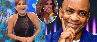 Magaly Medina a favor de Sergio de George Magaly Medina a favor de Sergio George: "Aterrizó a Yahaira, parece su enemigo"