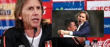 Ricardo Gareca pidió "aliento" de hinchas peruanos. Gareca pidió jugar a estadio lleno de local contra Ecuador y Paraguay