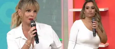 Johanna San Miguel enfrenta a Ethel Johanna San Miguel advierte a Ethel: "¿Quién te asegura que vas a durar con Julián?"