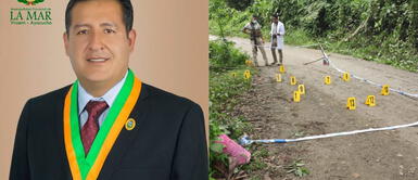 El alcalde Wilder Manyavilca Silva, su esposa y su jefa de prensa eran transportados por su chofer. Investigación arroja que orden para matar al alcalde de La Mar salió del penal de Ayacucho