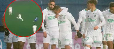 El gol de Miguel Trauco fue en el minuto 60. Orgullo nacional: Miguel Trauco se lució con un ‘bombazo’ en Francia | VIDEO